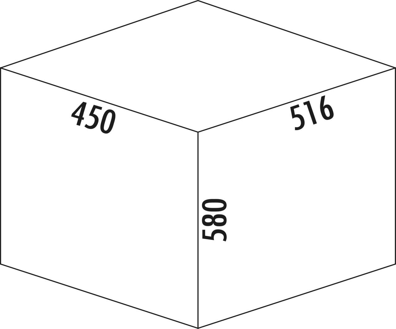 Naber Abfallsammler Cox Clan 580/450-2 | 45 cm | Hellgrau | Mit Deckel | 2 Behälter