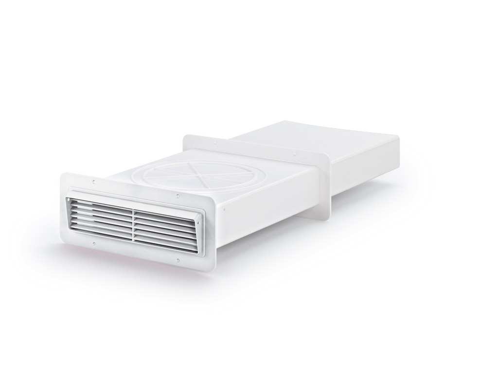 Naber T-GILÜF 4 System 125 Breitkanal-Mauerkasten in Weiß (4021155)