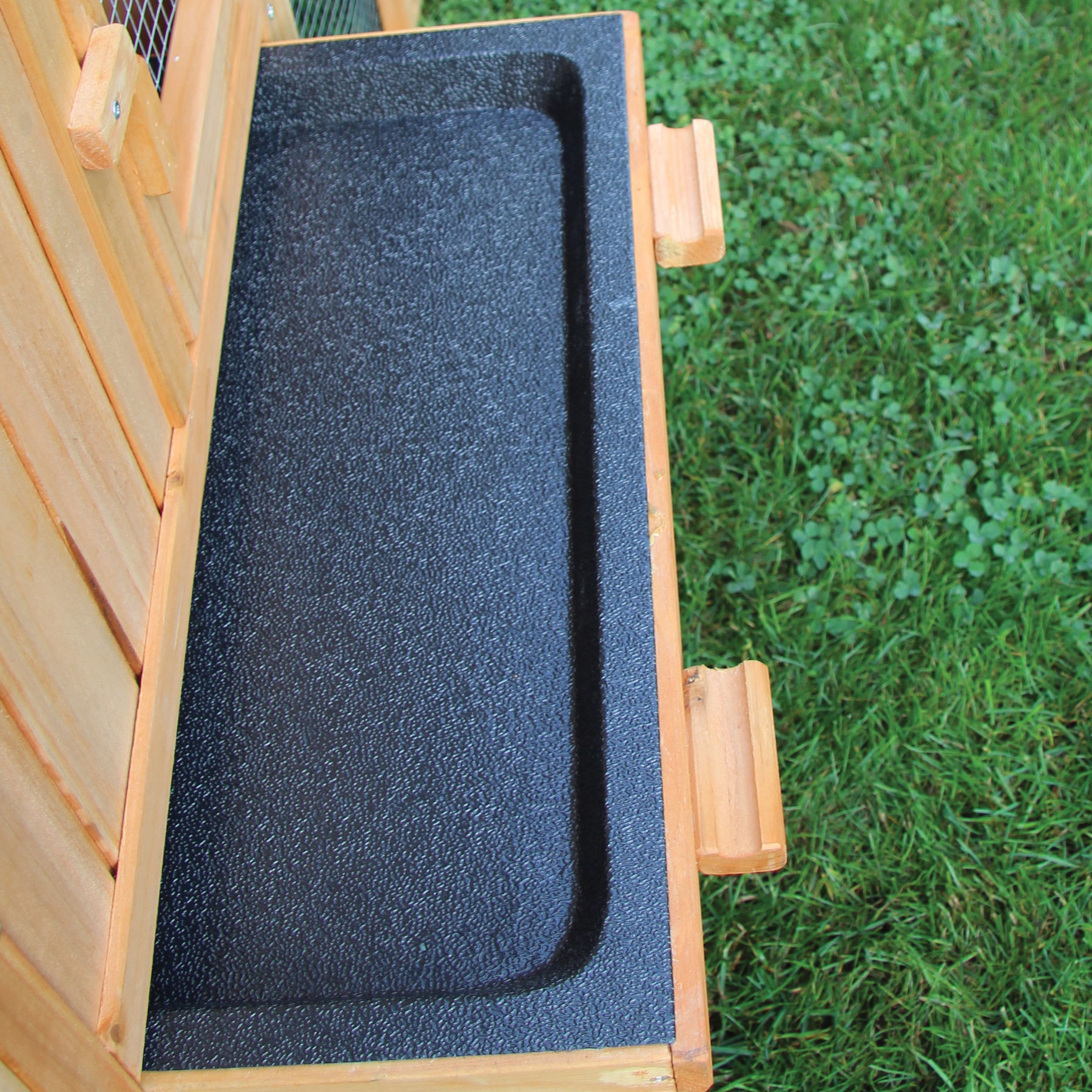 Hasenstall / Kaninchenstall "Picasso“ - Kleintierstall aus Holz