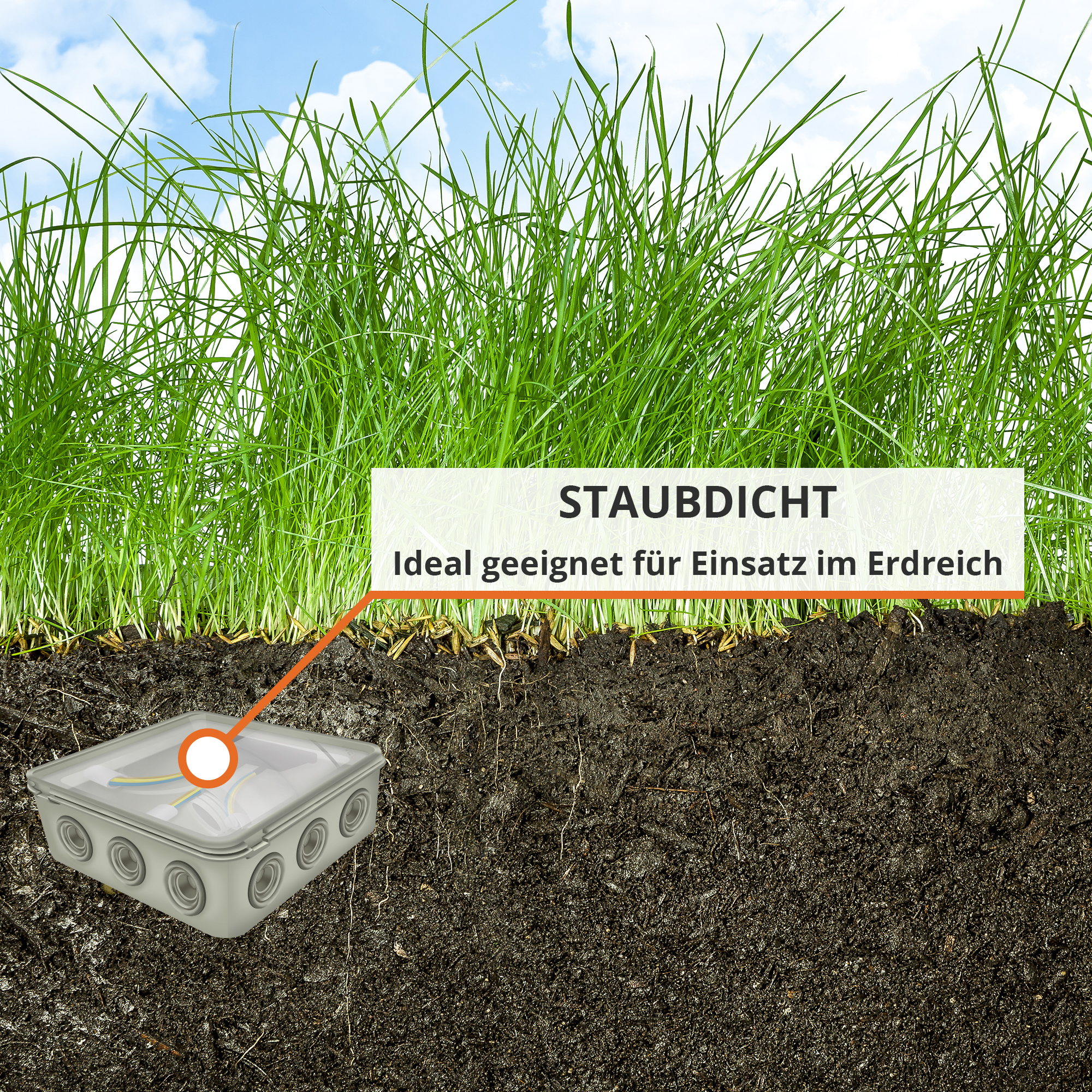 HPEVM-100 farbige Elektrovergussmasse