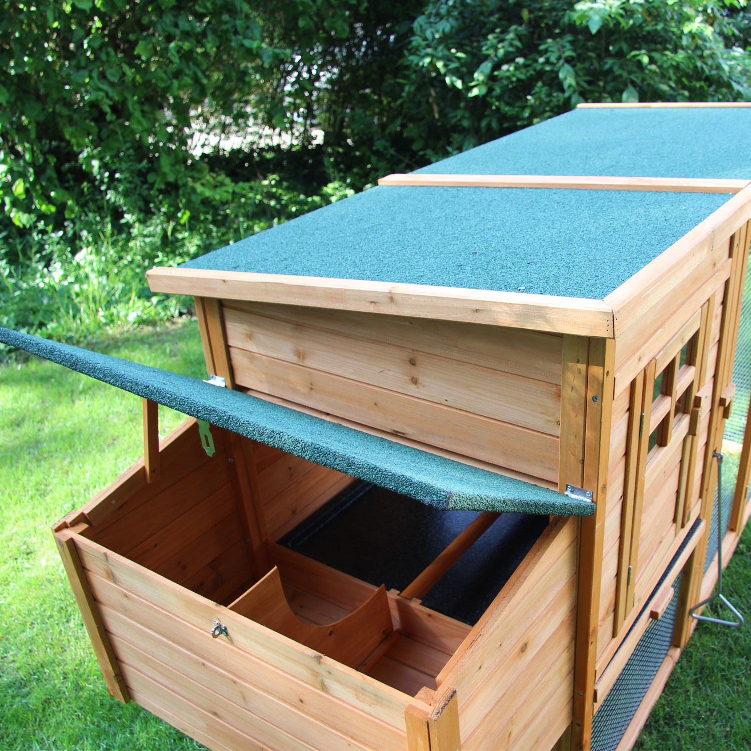 Hühnerhaus / Hasenhaus "Elise“ - Unterschlupf für Hühner, Hasen, Wachteln, Kleintiere