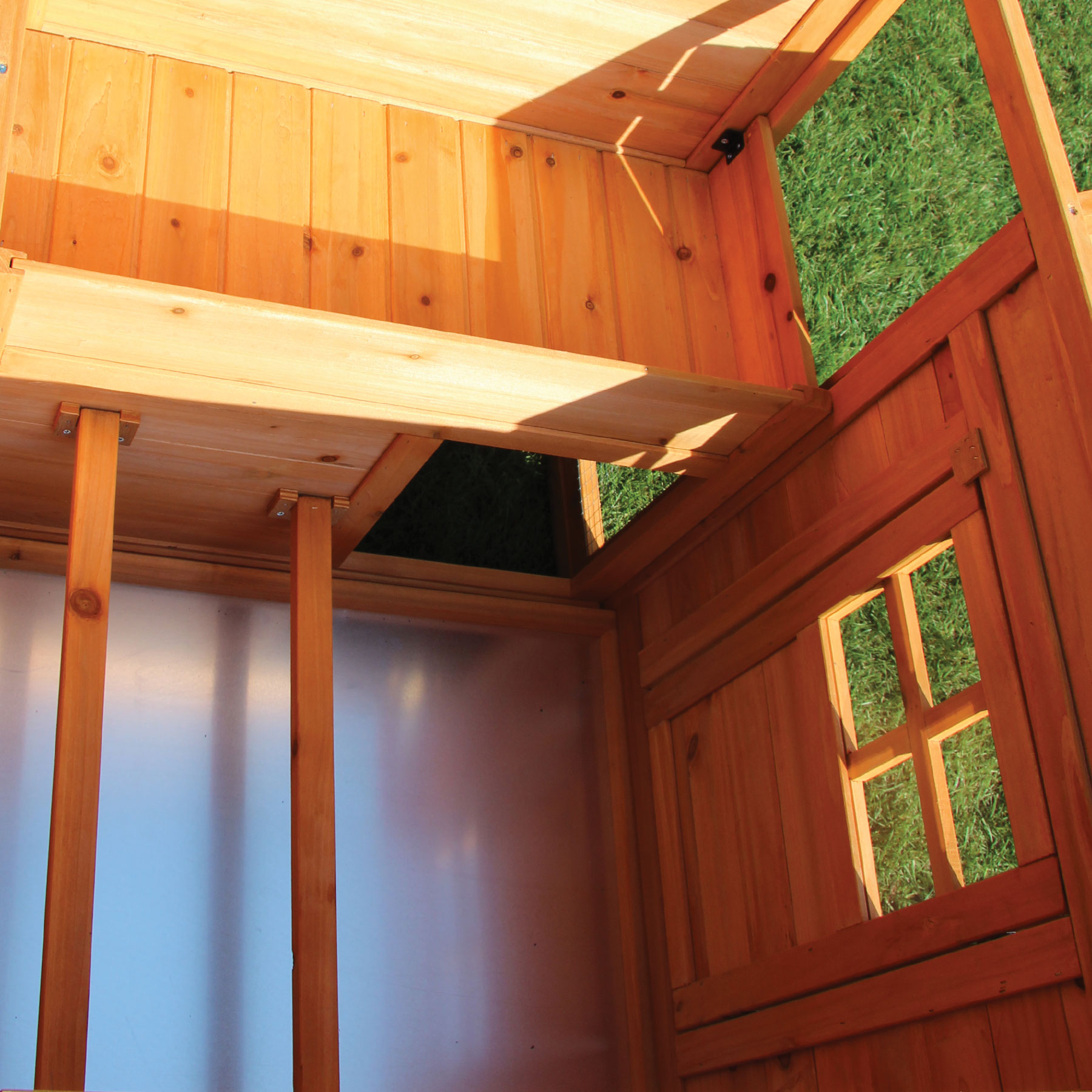 Hühnerhaus / Hasenhaus "Paula“ - Unterschlupf für Hühner, Hasen, Wachteln, Kleintiere