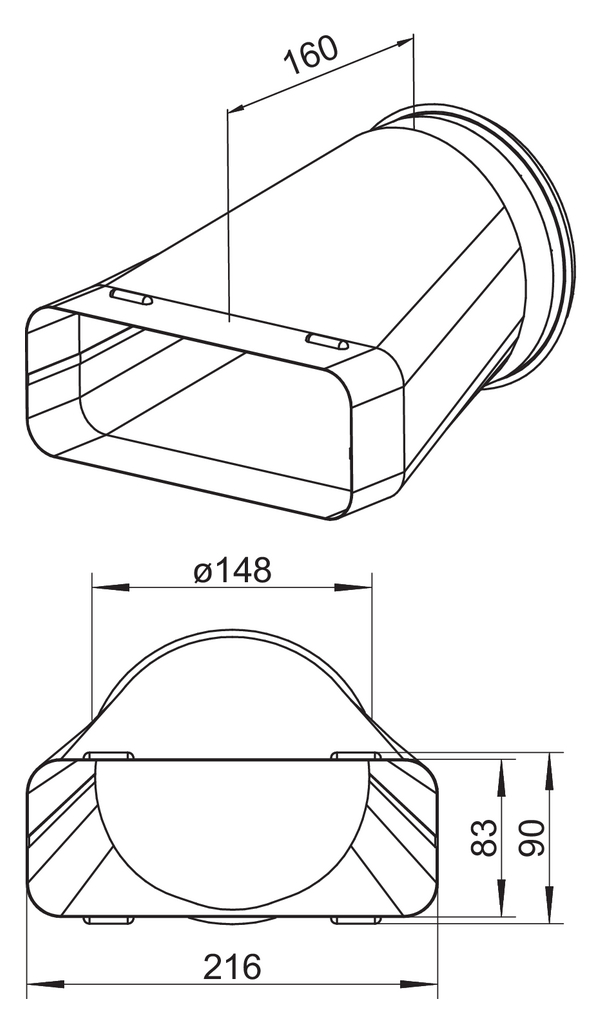 Naber SF-EST 150 Endstück (4061011)