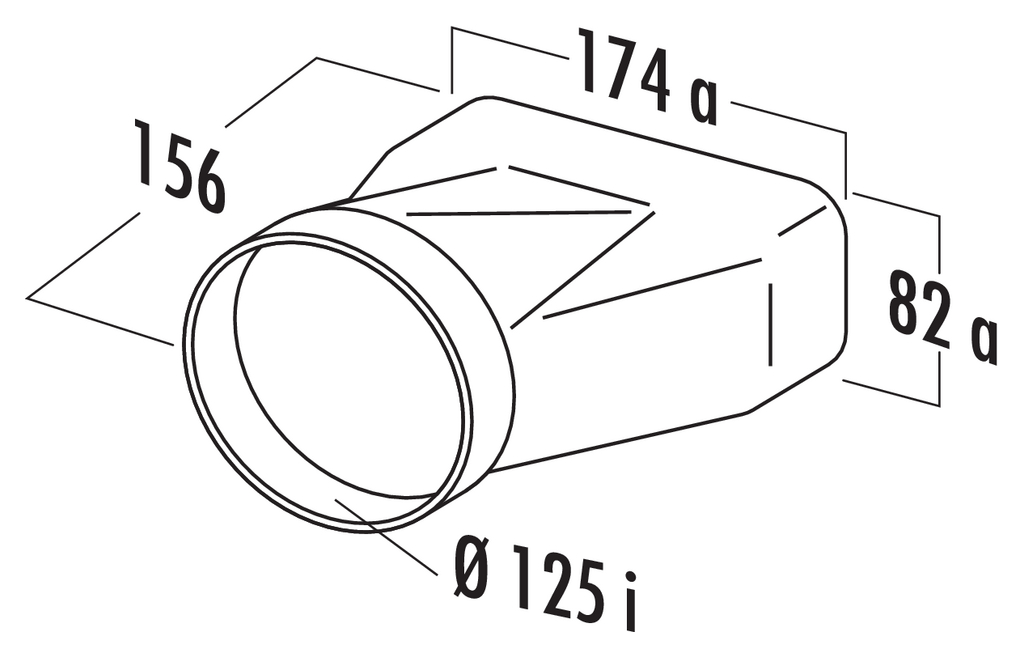 Naber MF-EST 125 Endstück (4033014)