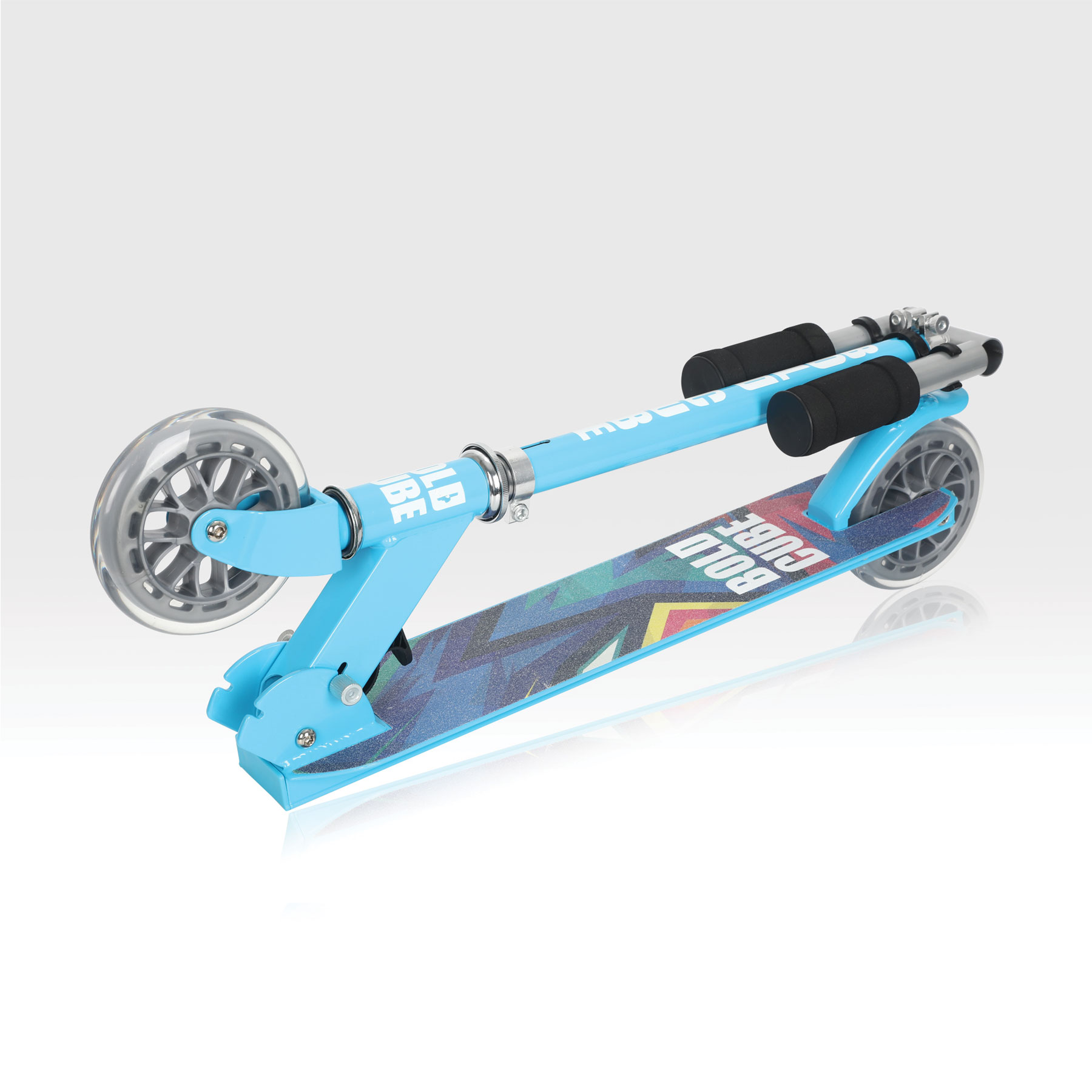 BOLDCUBE Blue 2-Rad Scooter