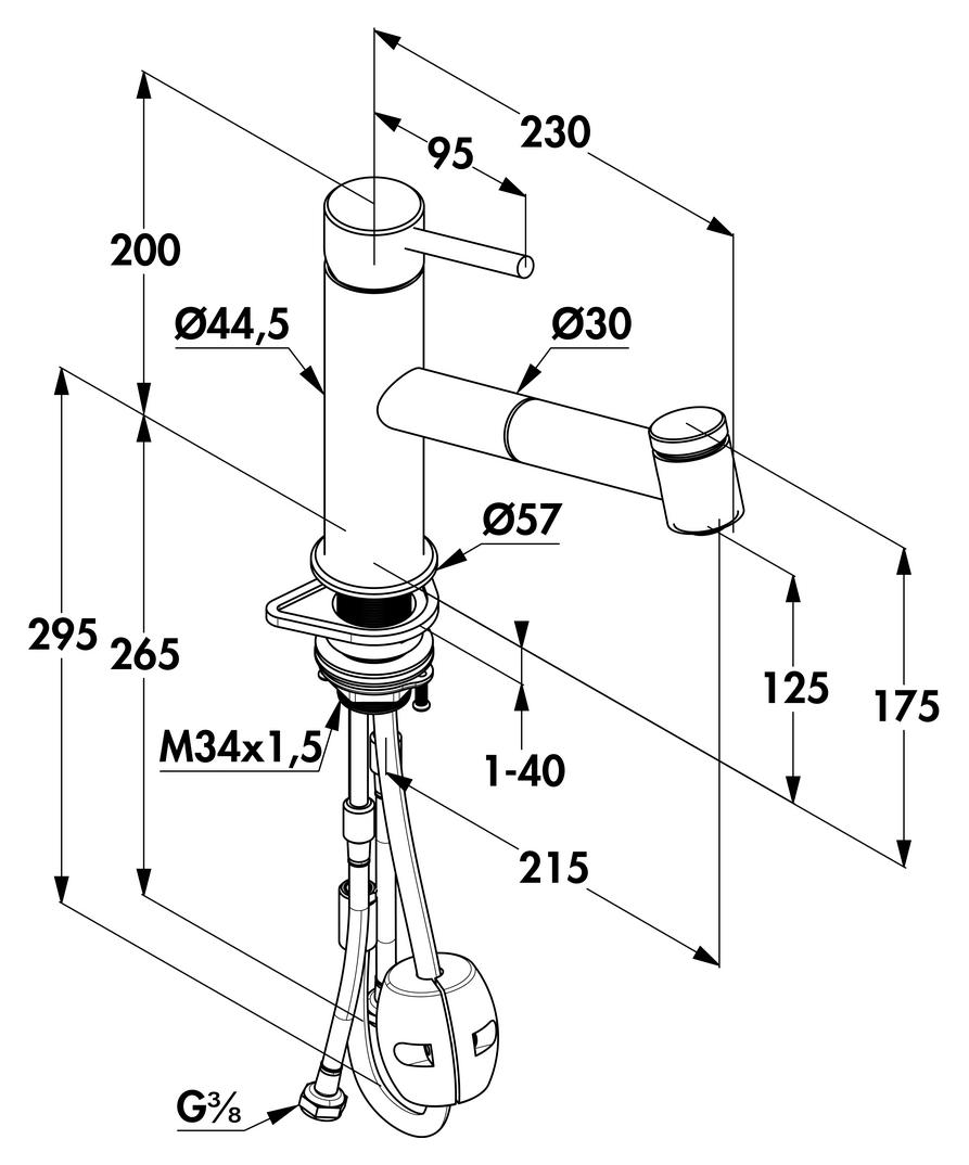 Kludi Steel 2 | Küchenarmatur | Hochdruck | Edelstahl (5023125)
