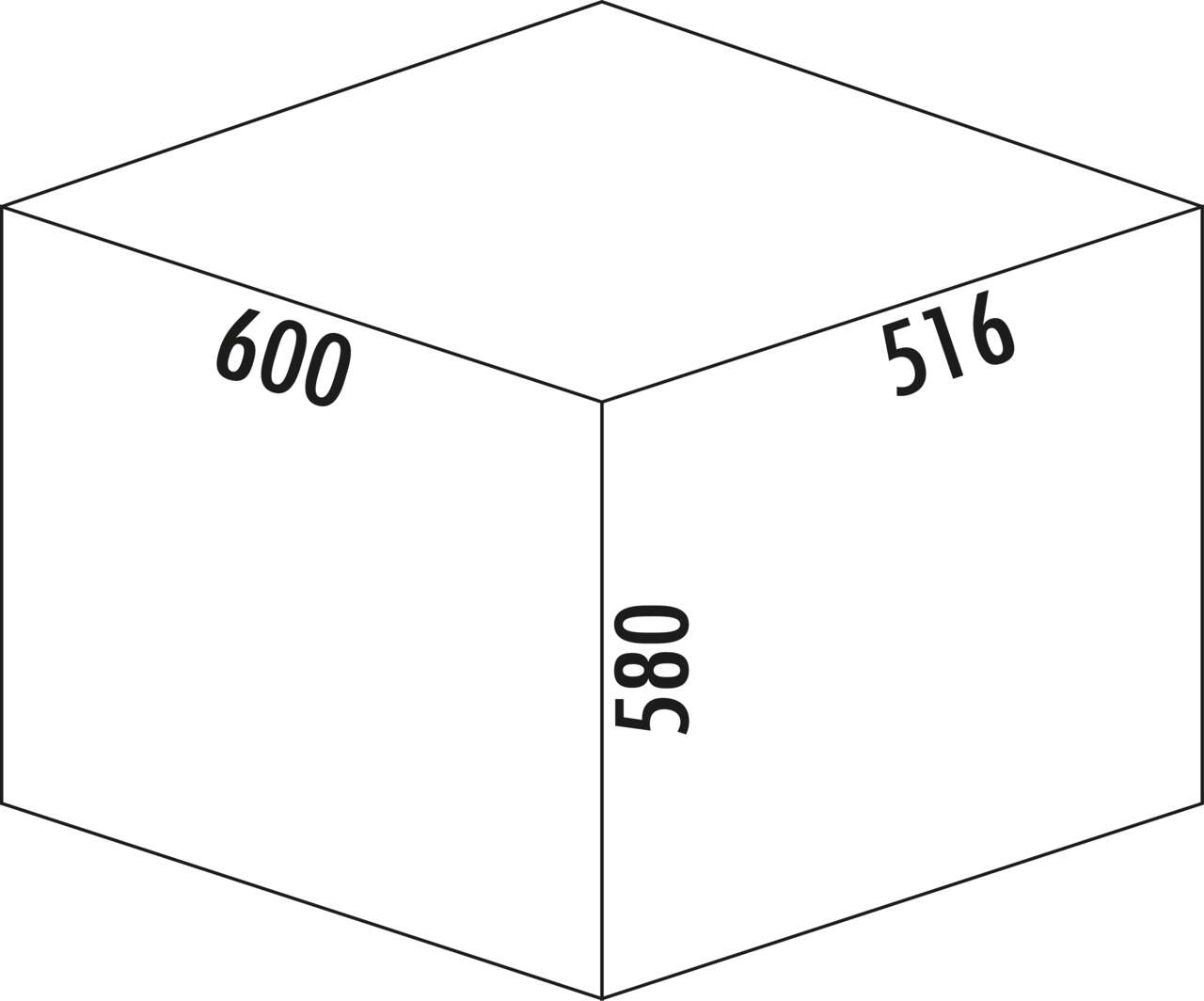 Naber Abfallsammler Cox Clan 580/600-3 | 60 cm | Hellgrau | Mit Deckel | 3 Behälter