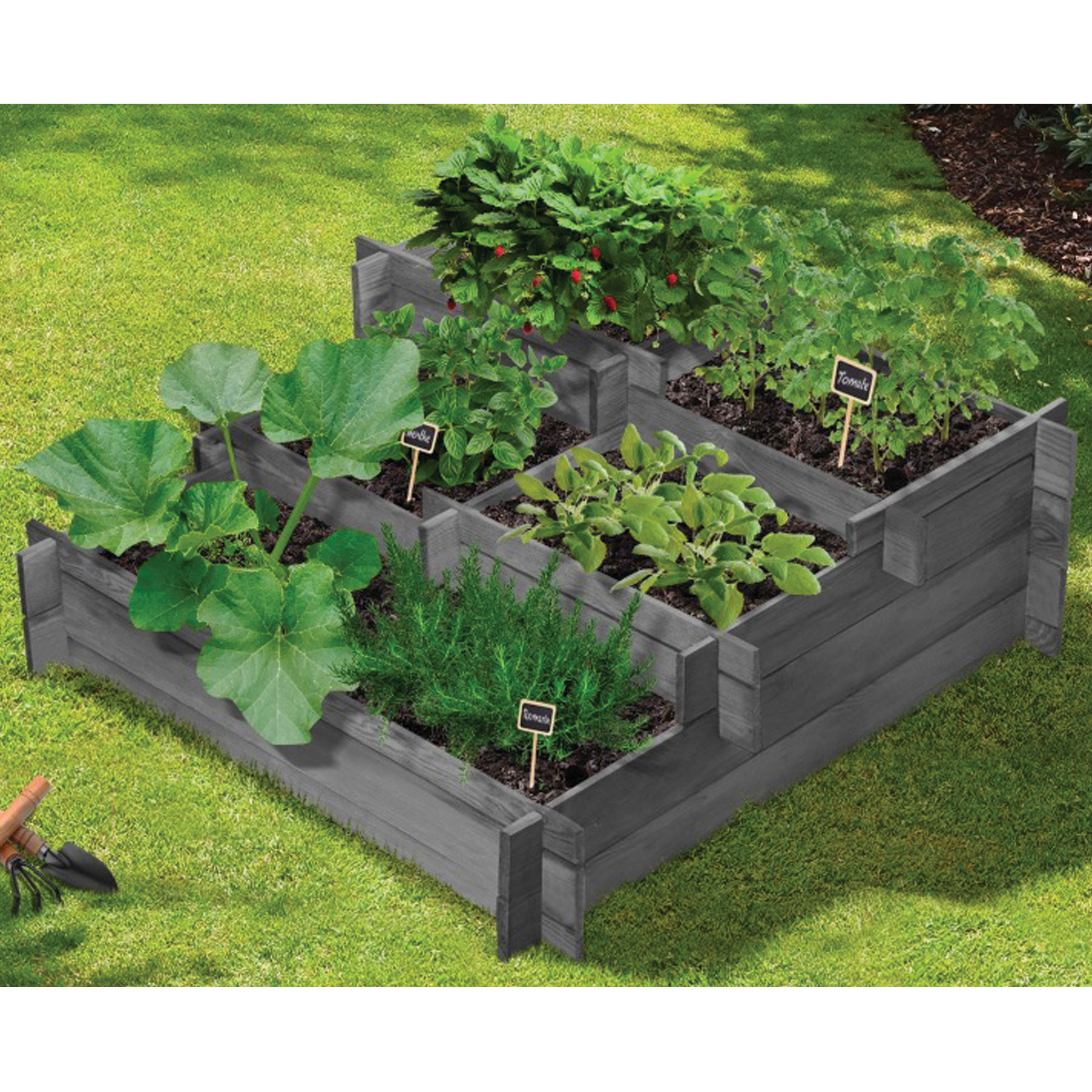 Pflanzkasten Frühbeet Kräuterbeet Blumenbeet P005