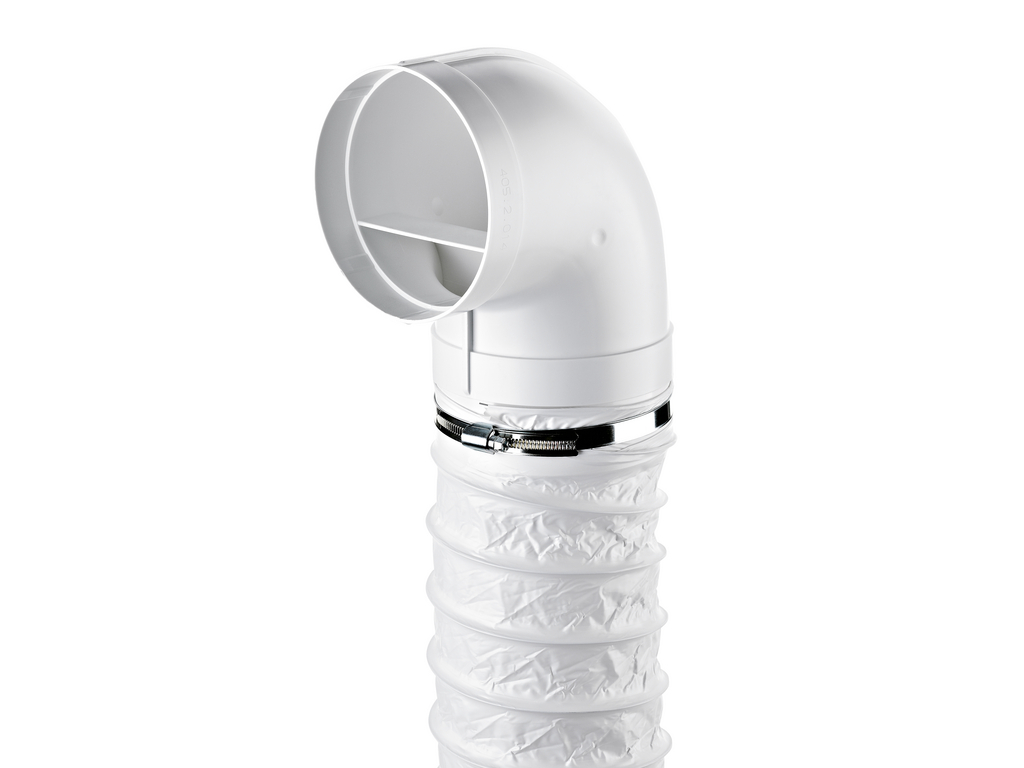 Naber R-URX flow 125 Umlenkstück 90° mit Flexkanal 500 mm (4052018)