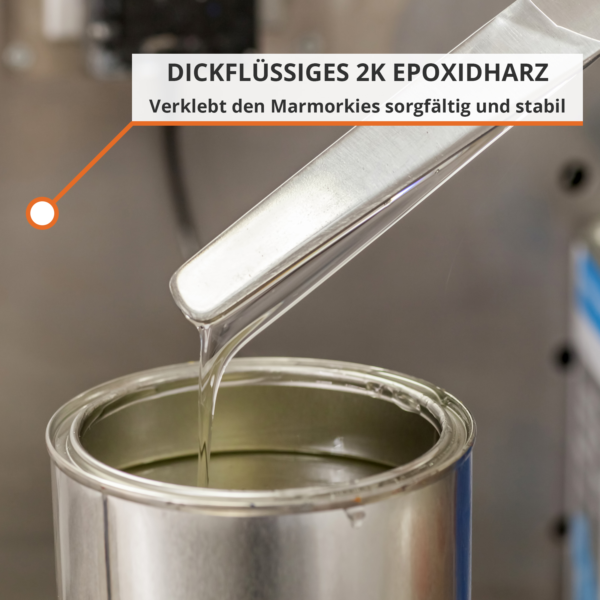 HPBM-1500 2K Epoxidharz Bindemittel für Steinteppiche