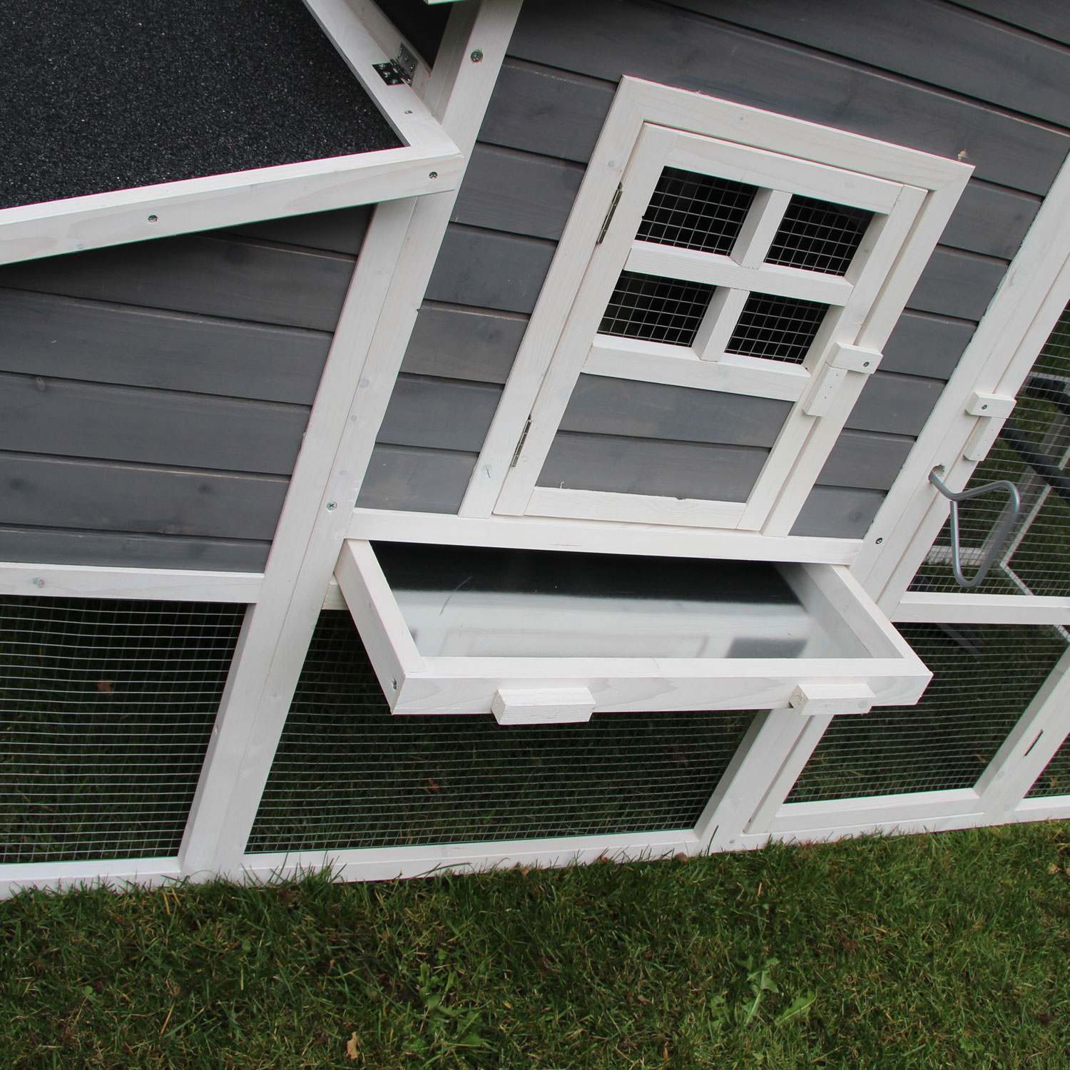 Hühnerhaus / Hasenhaus "Wilma“ - Unterschlupf für Hühner, Hasen, Wachteln, Kleintiere