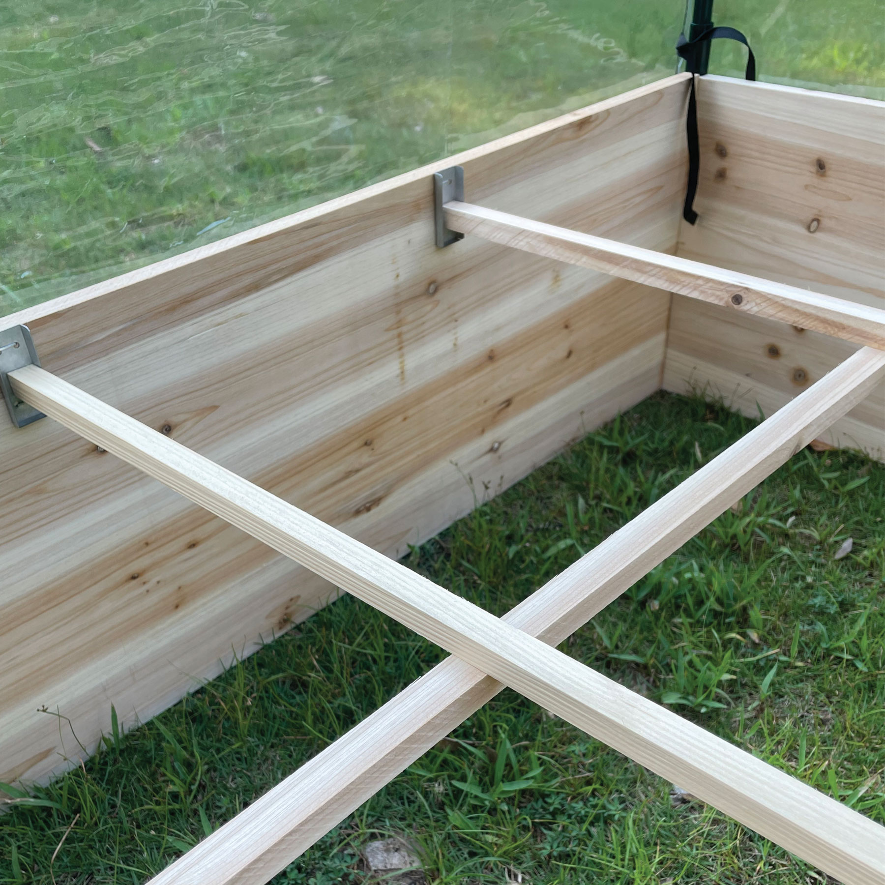 Frühbeet Gewächshaus Treibhaus Pflanztunnel Pflanzbeet P013