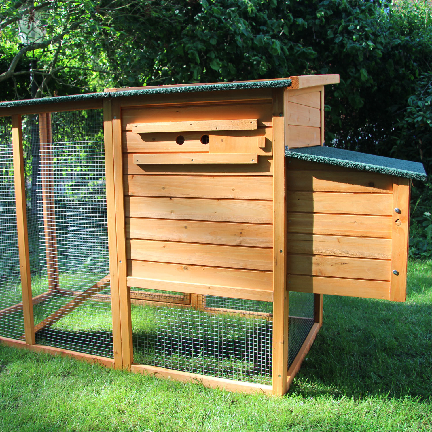 Hühnerhaus / Hasenhaus "Elise“ - Unterschlupf für Hühner, Hasen, Wachteln, Kleintiere