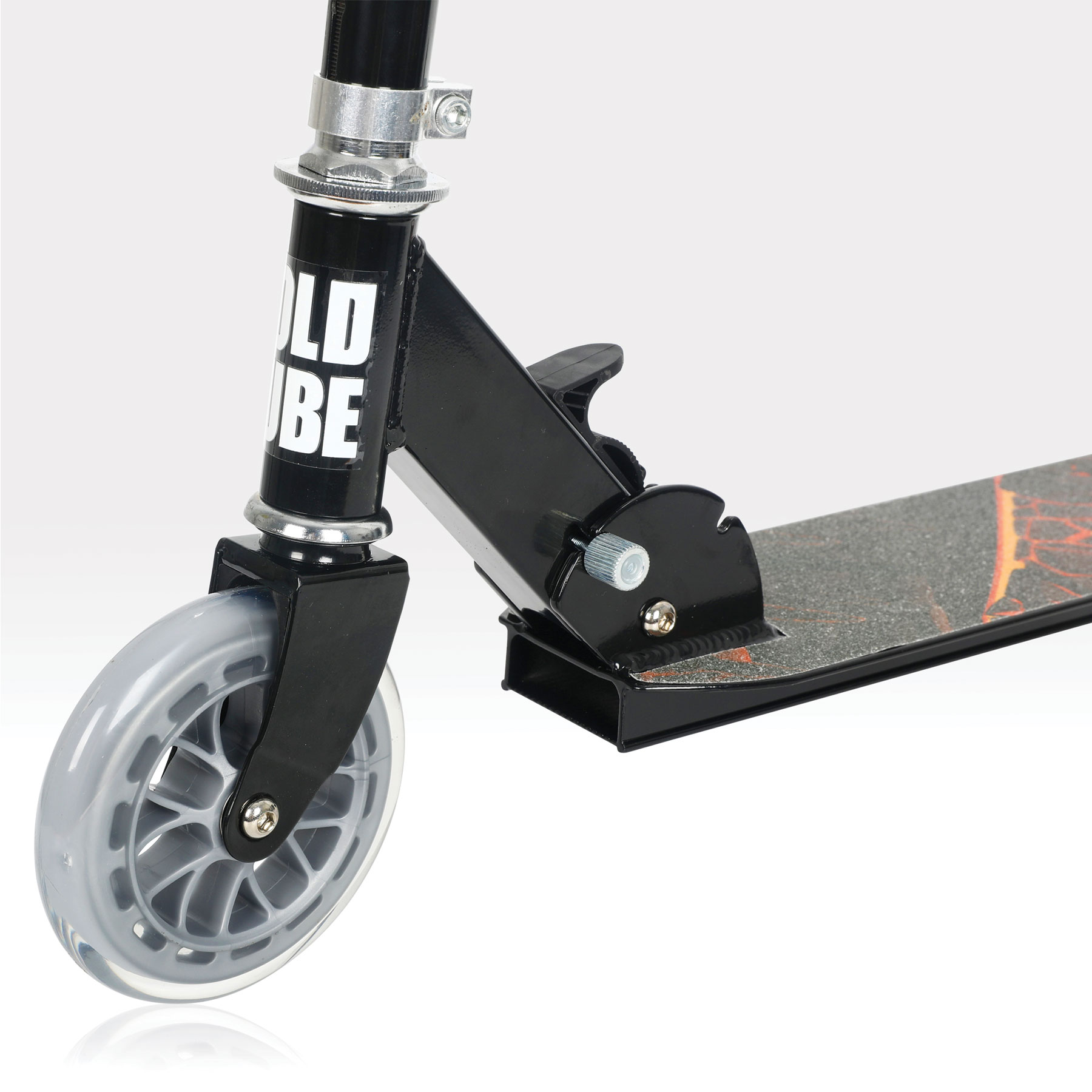 BOLDCUBE Black 2-Rad Scooter