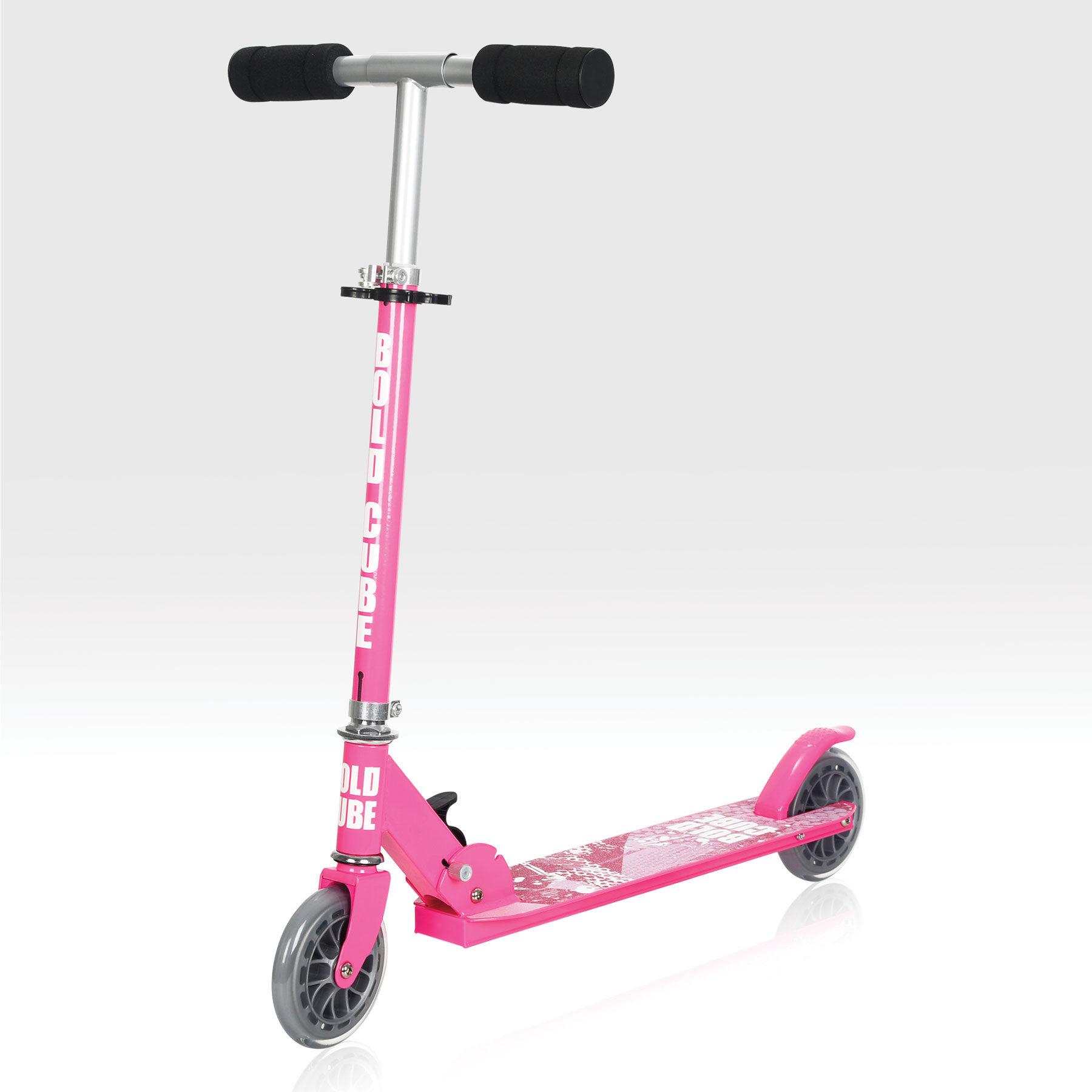 BOLDCUBE Pink 2-Rad Scooter