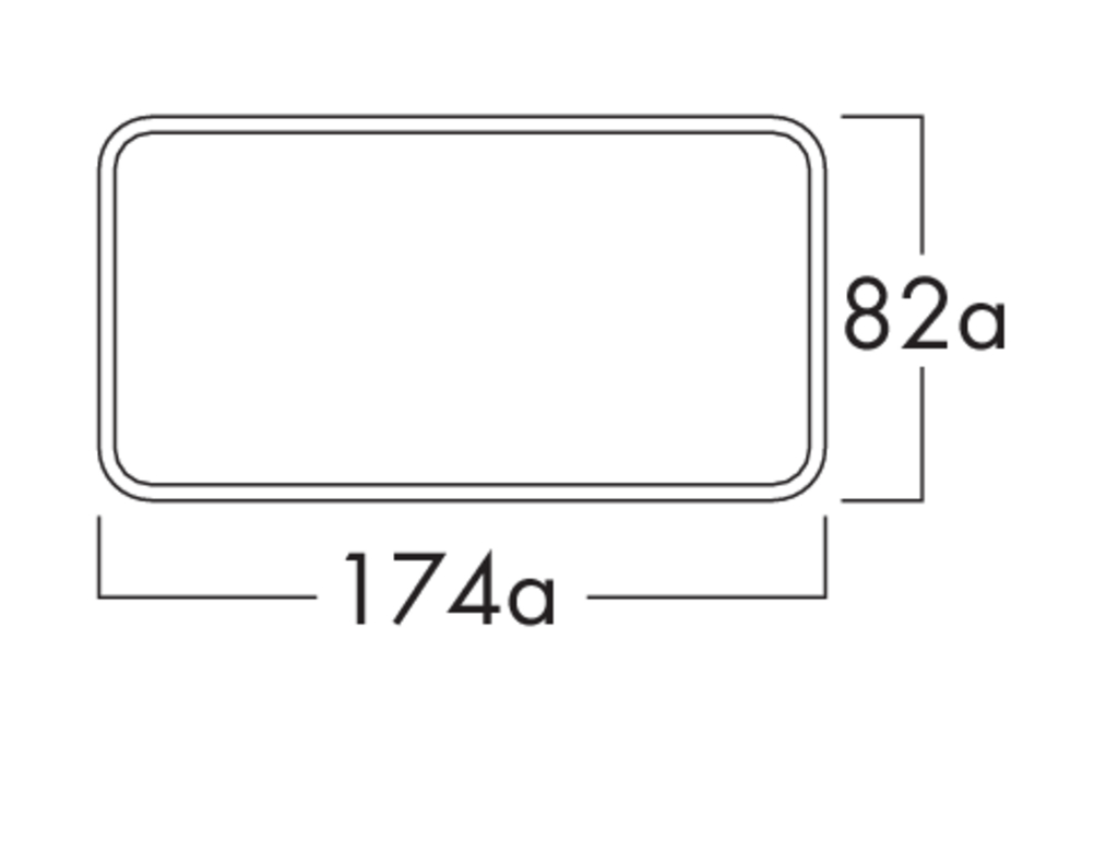 Naber K-Klima-R flow 125 Mauerkasten in Weiß (4033027)