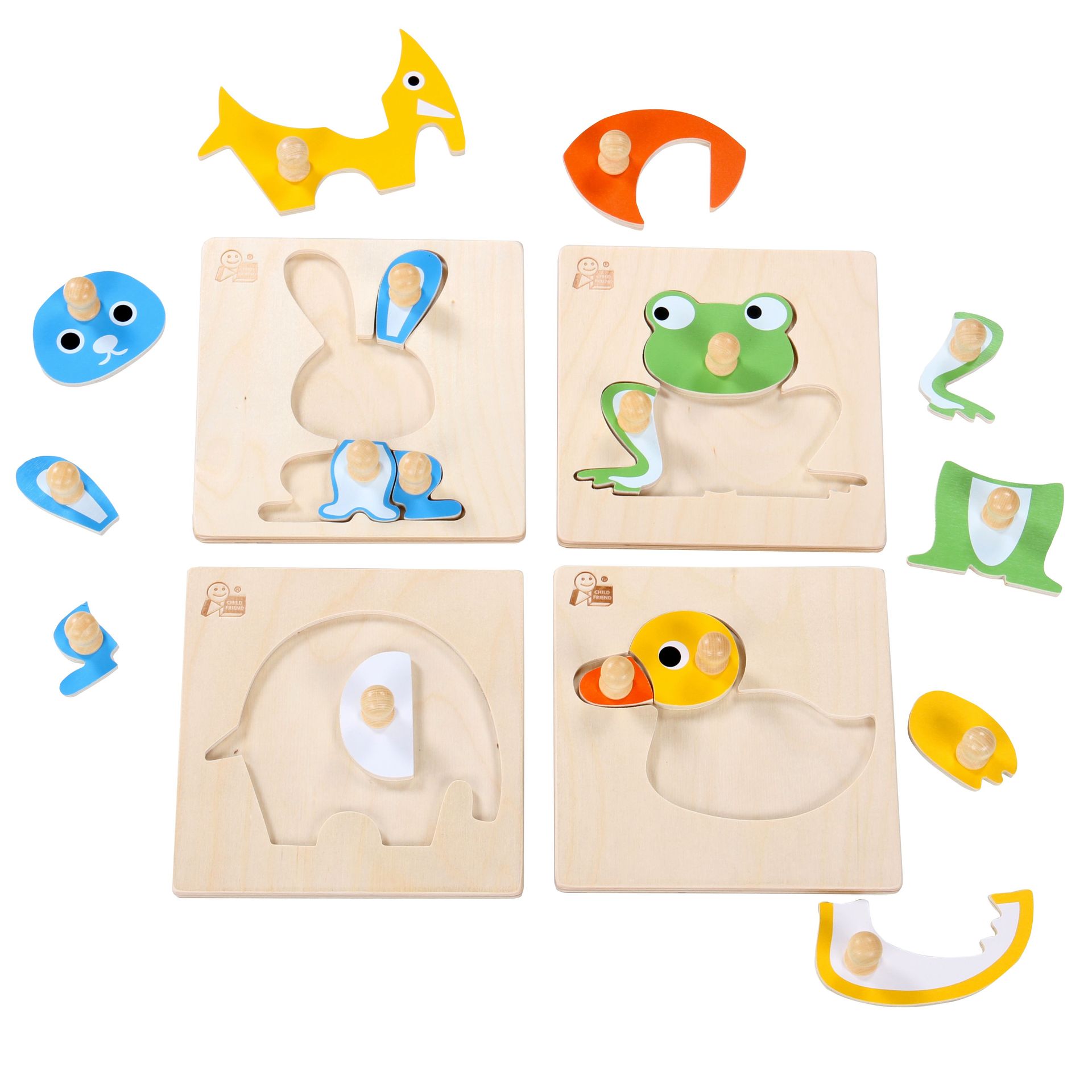 Holzpuzzle „Kleine Racker“