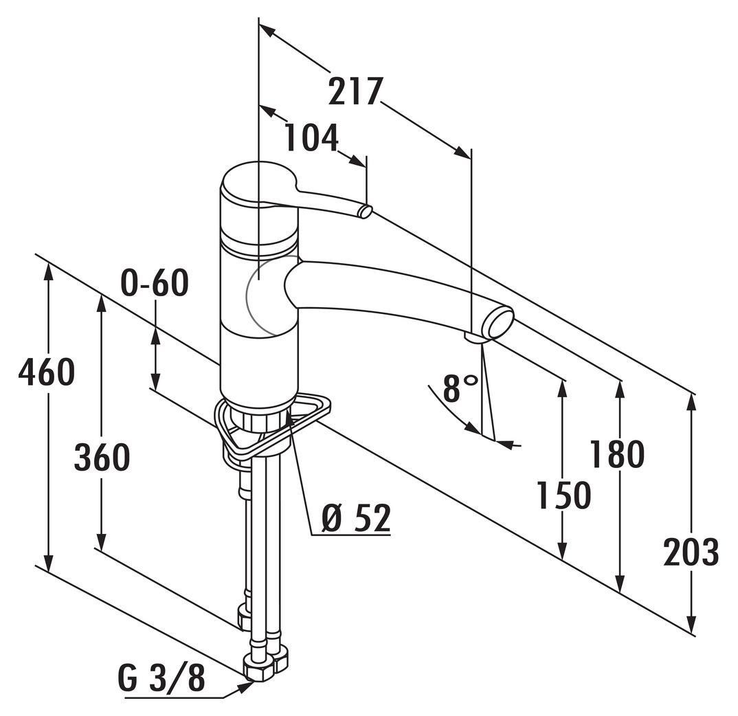 Kludi Trendo 1 | Küchenarmatur | Niederdruck | Chrom (5023153)