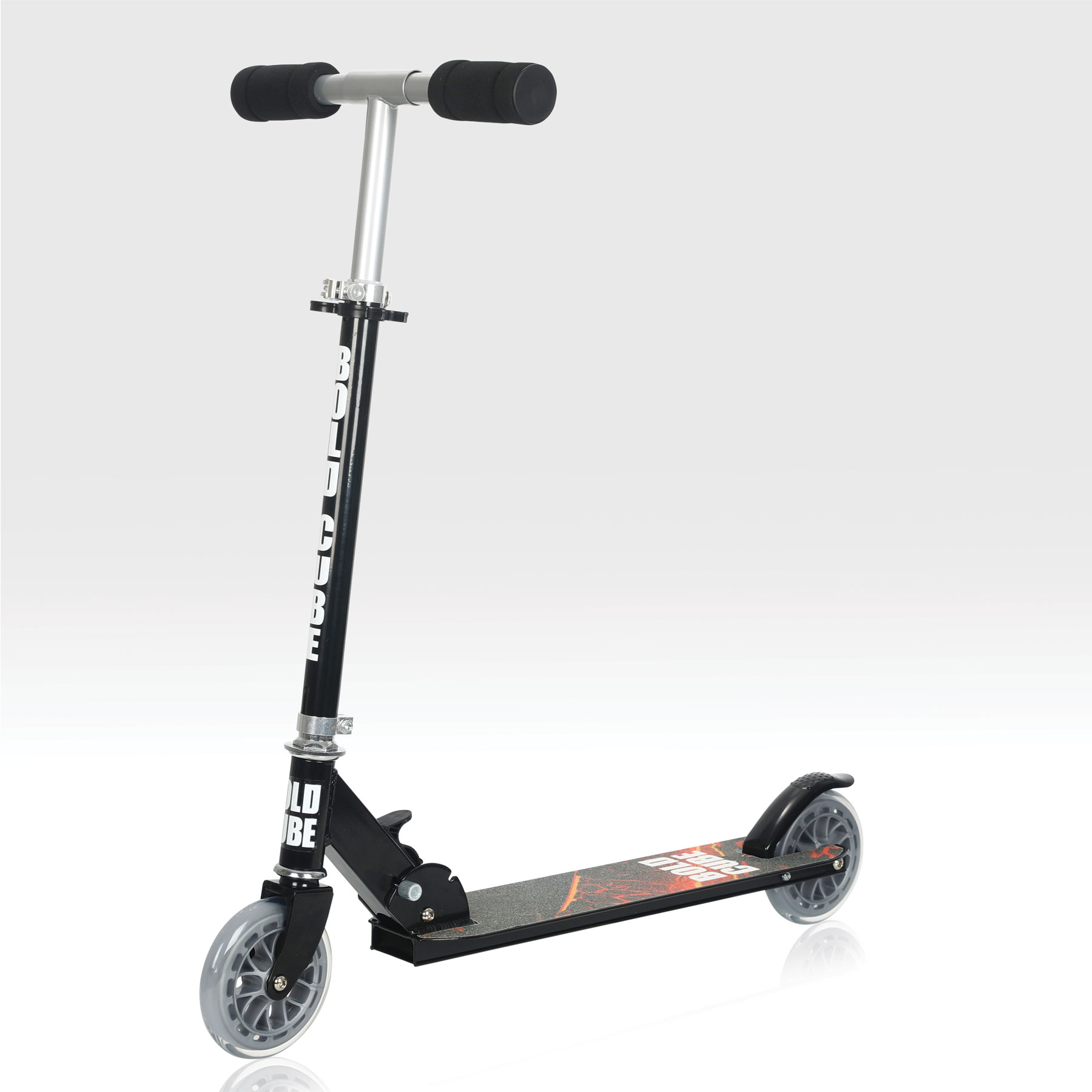 BOLDCUBE Black 2-Rad Scooter