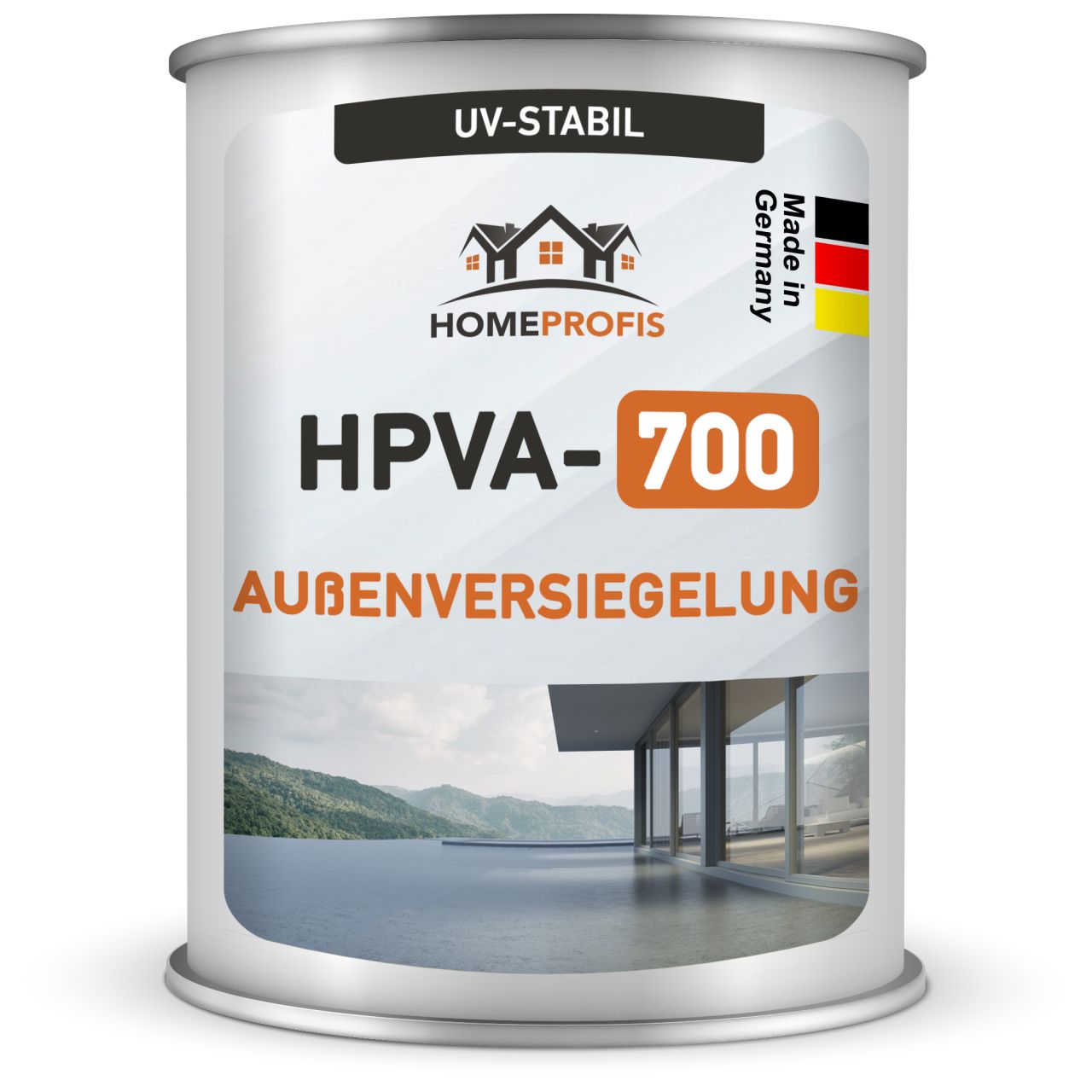HPVA-700 glänzende, UV-beständige Versiegelung für Außenräume | 1 kg ...